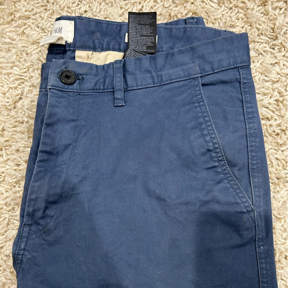 H & M Men's Chino skinny fit stretch